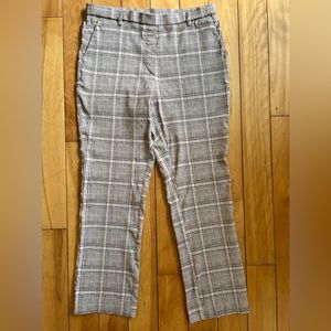 Chapter One plaid cropped pants